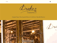 Tablet Screenshot of drakestabanco.com